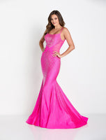 Ellie Wilde Long Hot Stone Prom Dress EW34004