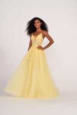 Ellie Wilde Corset Bodice Ball Gown Prom Dress EW34036 - B