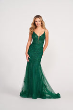 Ellie Wilde Sleeveless Trumpet Prom Dress EW34067