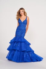 Ellie Wilde Sleeveless Mermaid Prom Dress EW34082