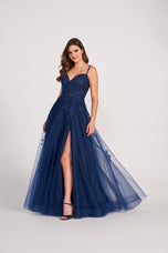 Ellie Wilde Glitter Tulle Ball Gown EW34116