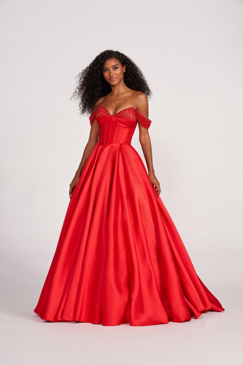 Bustier ball gown best sale