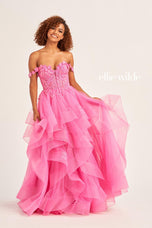 Ellie Wilde Off Shoulder Ball Gown EW35084 - B