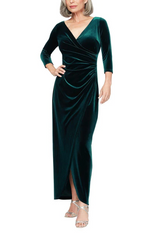 Alex Evenings Velvet Evening Dress 81918583