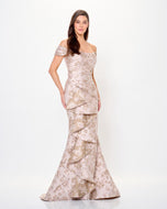 Montage by Mon Cheri Brocade Evening Dress M905