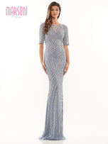 Marsoni by Colors Beaded Evening Dress MV1209