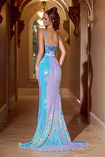 Portia and Scarlett Sequin Sweetheart Prom Dress PS24224