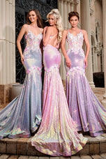 Portia and Scarlett Iridescent Sequin Dress PS24250