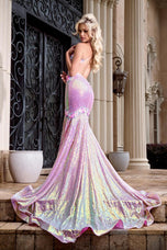 Portia and Scarlett Iridescent Sequin Dress PS24250