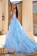 Portia and Scarlett Lace Sequin Prom Dress PS24251