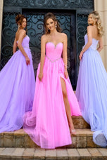 Portia and Scarlett Cut Glass Cut Out Prom Dress PS24632