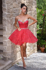 Portia and Scarlett Full A-Line Sparkle HoCo Dress PS24765