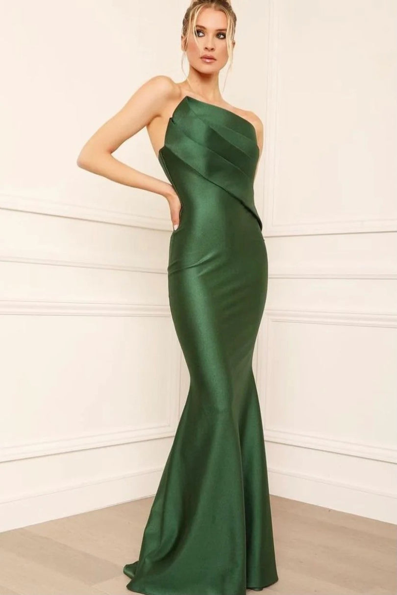 Nicole Bakti Strapless Evening Dress 7082