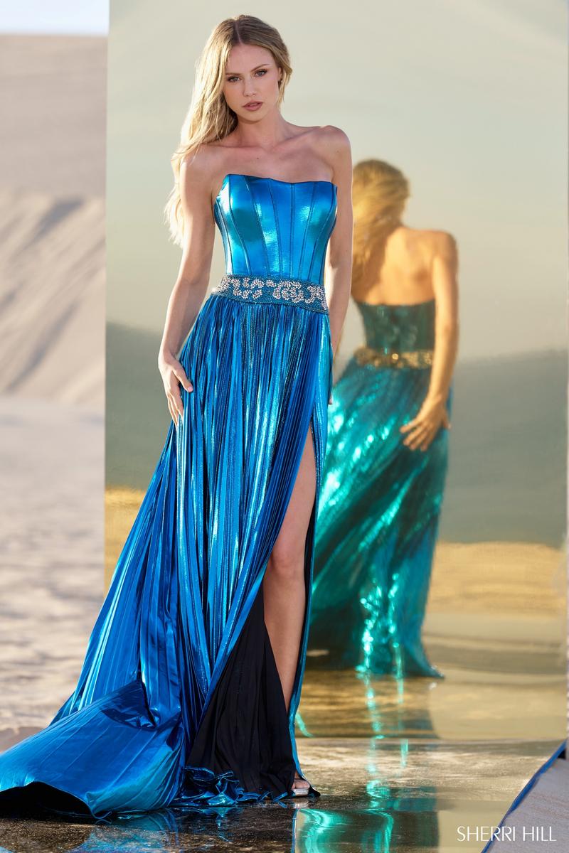 Metallic prom dress 2019 on sale