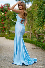 Sherri Hill Strapless Lace-up Back Prom Dress 56932 - B