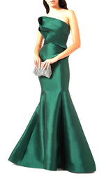 Nicole Bakti Strapless Evening Gown 7206