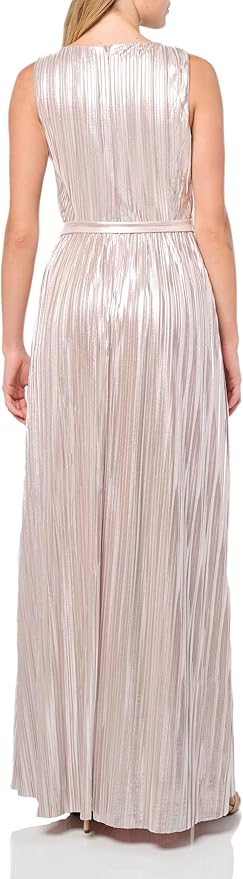 Eliza J V-Neck A-line Pleated Evening Dress EJ2M9578