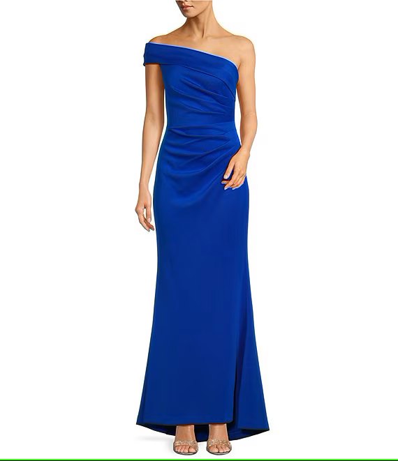 Eliza J One Shoulder Evening Dress EJ8M9498 – Terry Costa