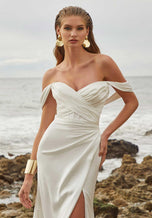 Amy & Eve "Megara" Strapless Wedding Dress 15022