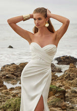 Amy & Eve "Megara" Strapless Wedding Dress 15022