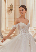 Morilee Rebecca Ruched Wedding Dress 2646