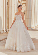 Morilee Rebecca Ruched Wedding Dress 2646