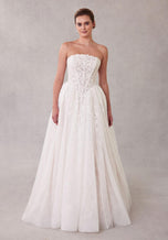 Morilee Bridal Gown "Seattle" Basque Waist Ballgown