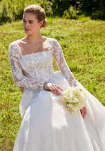 Morilee Bridal Gown "Seattle" Basque Waist Ballgown