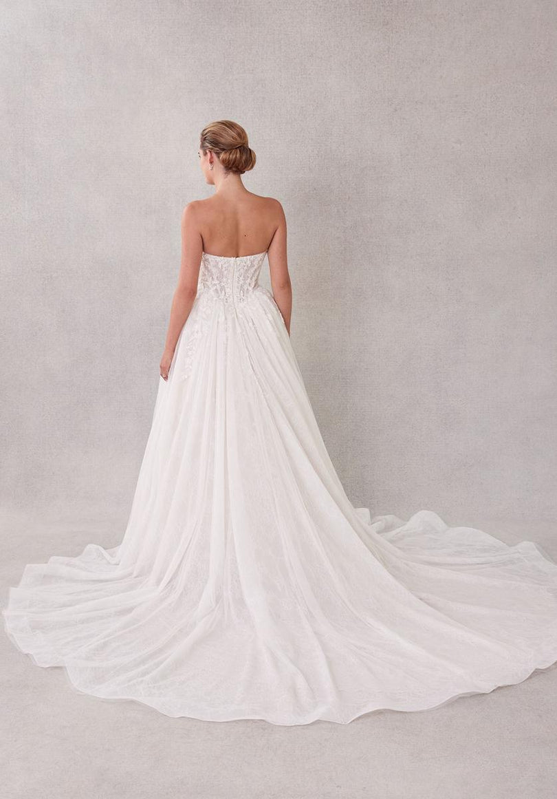 Morilee Bridal Gown "Seattle" Basque Waist Ballgown