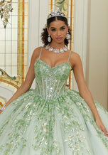 Vizcaya by Morilee Diamanté Beaded Quince Dress 89472