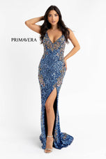 Primavera Couture Beaded Long Dress 3211 - B