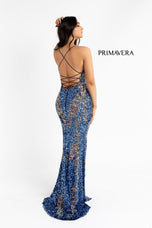 Primavera Couture Beaded Long Dress 3211 - B