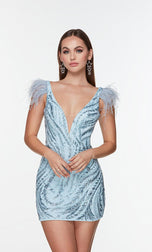 Alyce Paris Homecoming Dress 4503