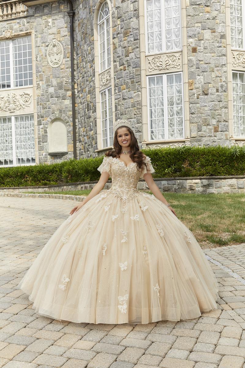 Sherri Hill Floral Print Bodysuit Bow Strap Prom Dress 56124