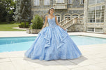 Vizcaya by Morilee Rhinestone Crystal Beaded Quince Dress 89416