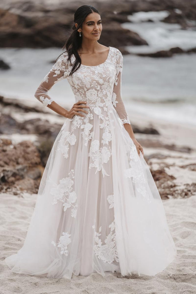 Allure Bridals M621 Modest Wedding Dress